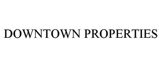 DOWNTOWN PROPERTIES