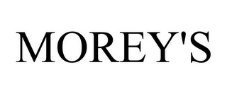 MOREY'S