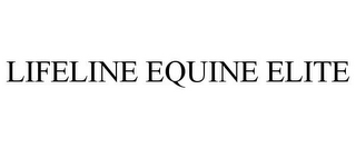 LIFELINE EQUINE ELITE