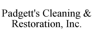 PADGETT'S CLEANING & RESTORATION, INC.