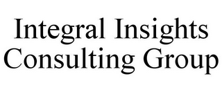 INTEGRAL INSIGHTS CONSULTING GROUP