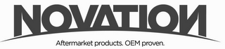 NOVATION AFTERMARKET PRODUCTS. OEM PROVEN.