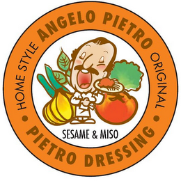 ANGELO PIETRO PIETRO DRESSING · HOMESTYLE ORIGINAL· SESAME & MISO