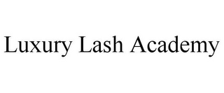 LUXURY LASH ACADEMY