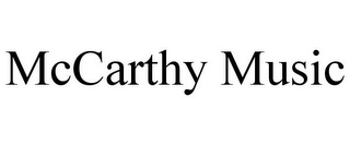 MCCARTHY MUSIC