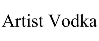 ARTIST VODKA