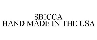 SBICCA HAND MADE IN THE USA