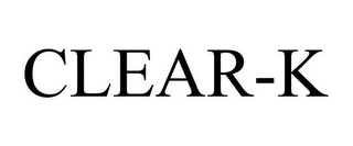 CLEAR-K