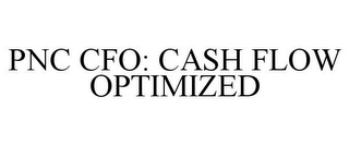 PNC CFO: CASH FLOW OPTIMIZED