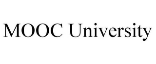 MOOC UNIVERSITY