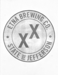 ETNA BREWING CO. XX STATE OF JEFFERSON