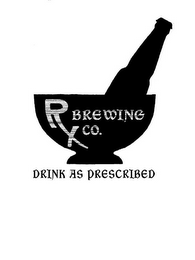 RX BREWING CO. DRINK AS PRESCRIBED