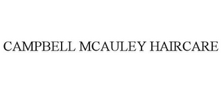 CAMPBELL MCAULEY HAIRCARE