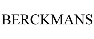 BERCKMANS