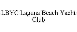 LBYC LAGUNA BEACH YACHT CLUB