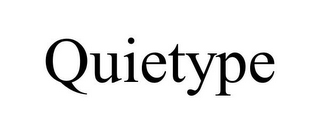 QUIETYPE