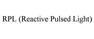 RPL (REACTIVE PULSED LIGHT)