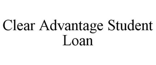 CLEAR ADVANTAGE STUDENT LOAN