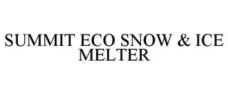 SUMMIT ECO SNOW & ICE MELTER