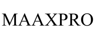 MAAXPRO