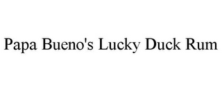 PAPA BUENO'S LUCKY DUCK RUM