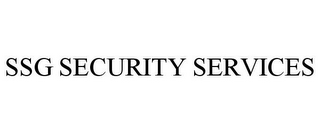 SSG SECURITY SERVICES