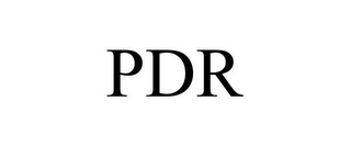 PDR