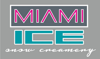 MIAMI ICE SNOW CREAMERY