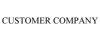 CUSTOMER COMPANY