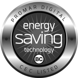 PROMAR DIGITAL ENERGY SAVING TECHNOLOGY