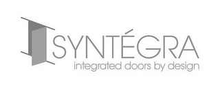 SYNTÉGRA INTEGRATED DOORS BY DESIGN