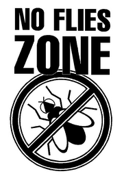 NO FLIES ZONE