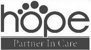 HOPE PARTNER IN CARE