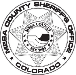 MESA COUNTY SHERIFF'S OFFICE COLORADO MESA COUNTY EST. 1883