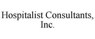 HOSPITALIST CONSULTANTS, INC.