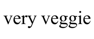 VERY VEGGIE