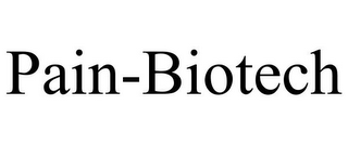 PAIN-BIOTECH