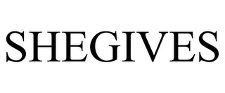 SHEGIVES