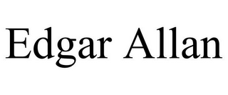 EDGAR ALLAN