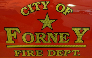 CITY OF FORNEY FIRE DEPT.