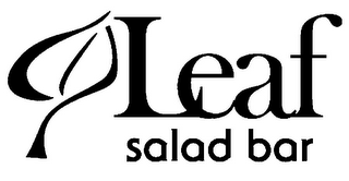 LEAF SALAD BAR