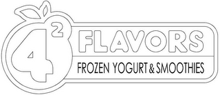 4² FLAVORS FROZEN YOGURT & SMOOTHIES