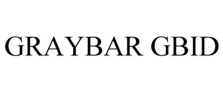 GRAYBAR GBID