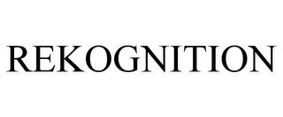 REKOGNITION