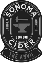 SONOMA CIDER CERTIFIED ORGANIC BOURBON THE ANVIL