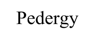 PEDERGY