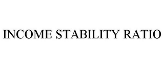 INCOME STABILITY RATIO