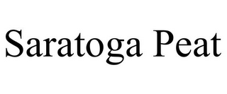 SARATOGA PEAT