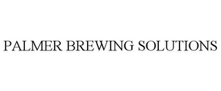 PALMER BREWING SOLUTIONS