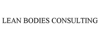 LEAN BODIES CONSULTING